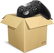 box with video game